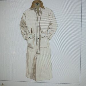 The J. Peterman Company Horseman's Duster Size: S Excellent Condition